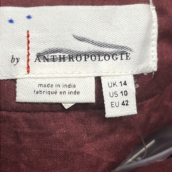 Anthropologie tribal print front tie skirt NWT - Picture 5 of 7